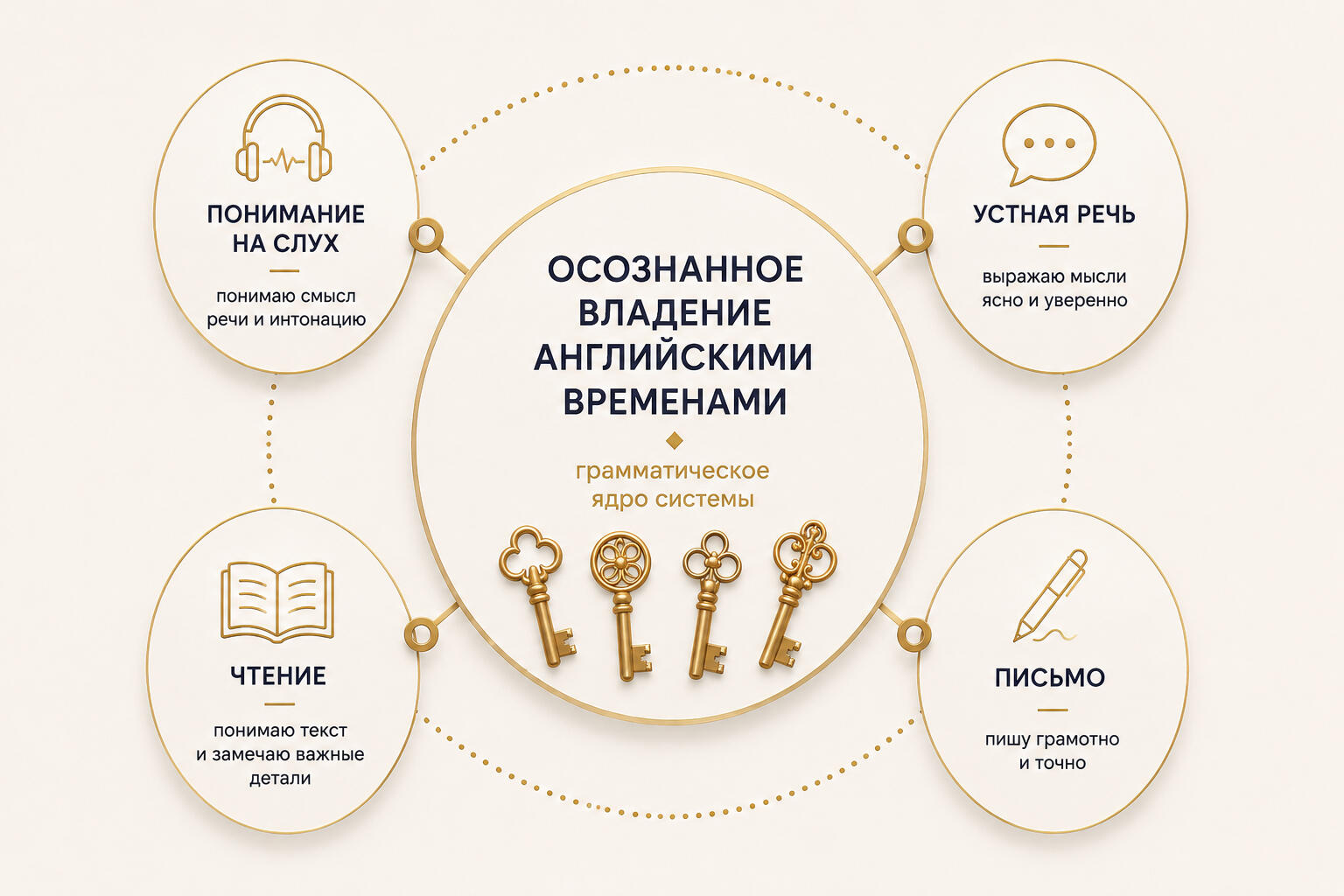 Авторская система изучения английского языка: аудирование, устная речь, чтение и письмо